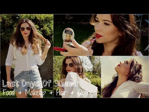 Last Days Of Summer | Hair, Makeup, Food & Essentials - UC-1-zPmT368J8JRbsK_1keA