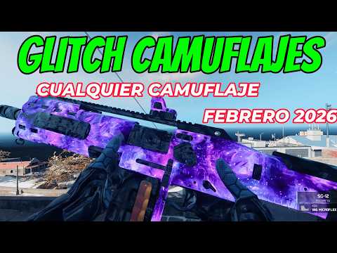 NUEVO GLITCH DE CAMUFLAJES WARZONE Y BO7 CUALQUIER CAMUFLAJE MUY FACIL!