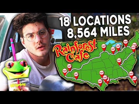 I Drove to Every Rainforest Cafe in North America