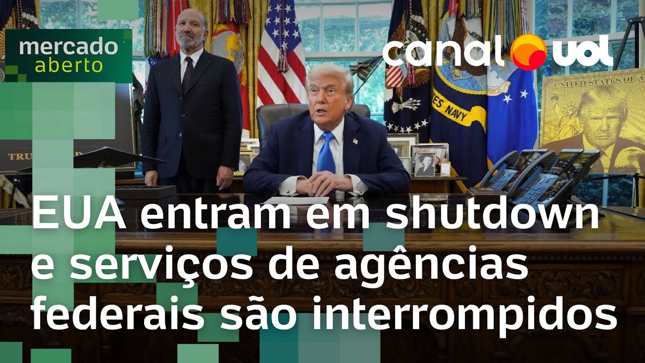 EUA entram em shutdown e governo Trump é paralisado serviços de agências federais são interrompidos