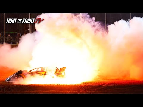 Brian Shirley Discusses Intense Fire at Needmore Speedway - dirt track racing video image