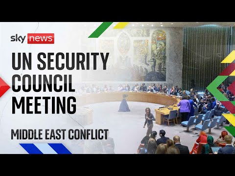 UN Security Council discusses situation in Middle East | Tuesday 29 October 2024