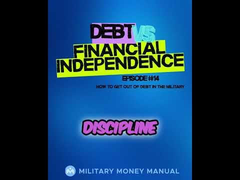 Military Money Manual | Debt vs. Financial Independence: Choose Your Future Freedom! #shorts