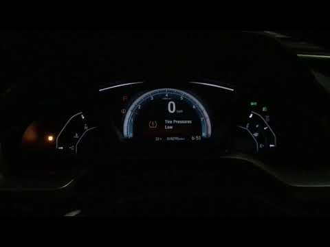 Come eseguire il reset della spia TPMS della Honda Civic del 2016