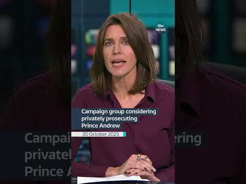 Campaign group 'Republic' considering privately prosecuting Prince Andrew #itvnews