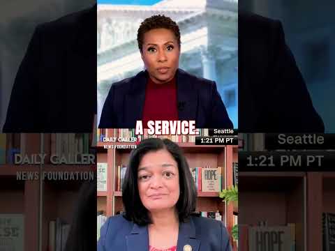 Did Rep. Jayapal Just DEFEND ICE Protests?