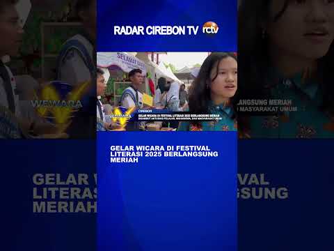 Gelar Wicara di Festival Literasi 2025 Berlangsung Meriah