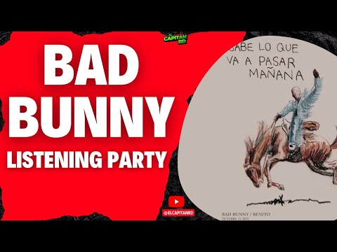 Bad Bunny Listening Party de nuevo álbum en el coliseo