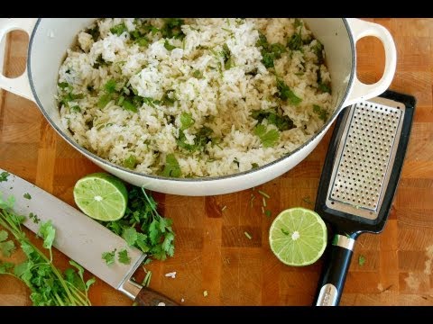 {Rice Recipe} Coconut Lime Cilantro Rice by CookingForBimbos.com - UC_WMyJMgMjKQod3FILMmw7g