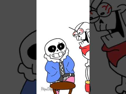 SANS WHERES MY CRACK!?!? #undertale #sans #papyrus #animation #meme #deltarune #tobyfox #chara