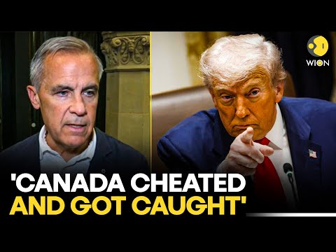 US-Canada Trade LIVE:  Trump Accuses Canada Of Trying To Illegally Influence US Supreme Court | WION
