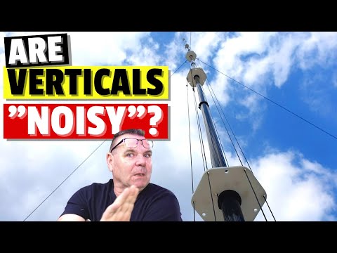 Are Vertical Antennas Noisy - or Not?