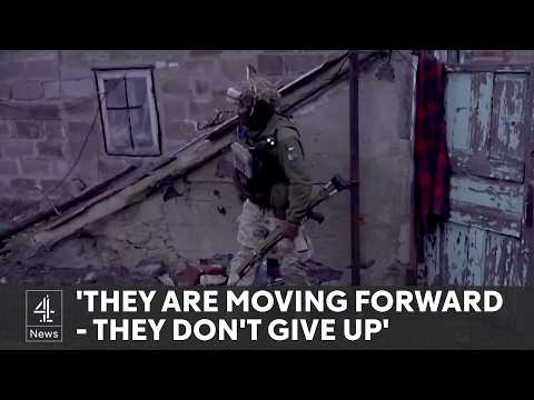 On Ukraine’s eastern frontline as Russia marches forward