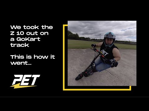 Z 10 Scooter vs GoKart Track