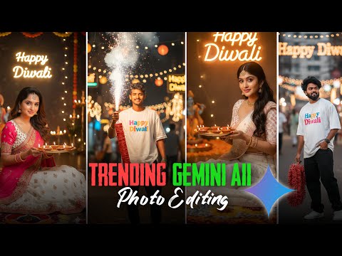 Trending Happy Diwali Aii Photo Video Editing #alight_motion_video_editing #geminiai #diwalispecial 