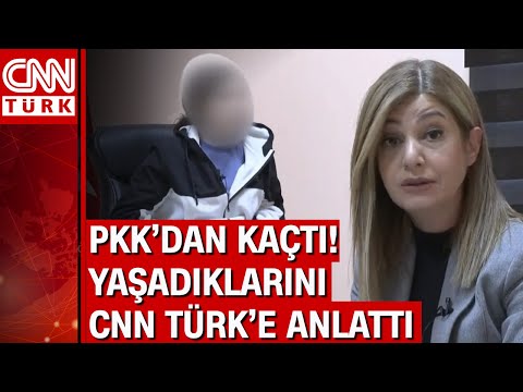 Terör örgütünde çözülme mi başladı? PKK'dan kaçtı, yaşadıklarını CNN Türk'e anlattı!