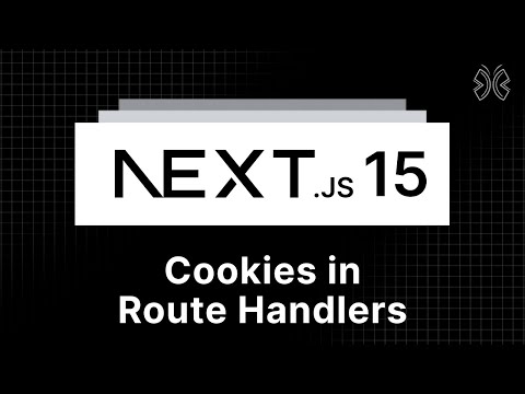 Next.js 15 Tutorial - 43 - Cookies in Route Handlers