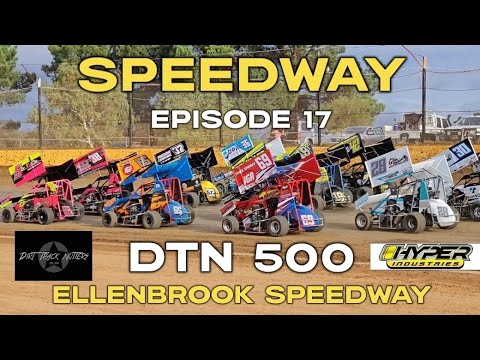 &quot;SPEEDWAY&quot; Episode17. DTN 500. Formula 500s at Ellenbrook Speedway. - dirt track racing video image