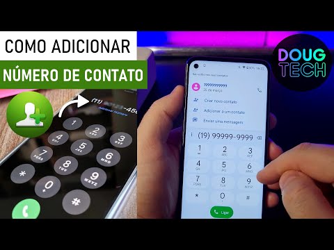 Como Adicionar NÚMERO nos CONTATOS do Motorola