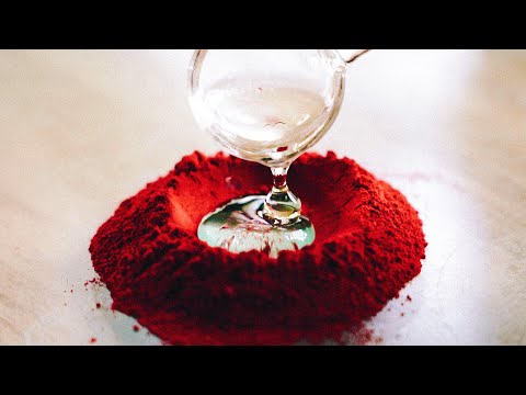 MAKING PAINT: RED CAMELLIA ? asmr & speedpaint ?