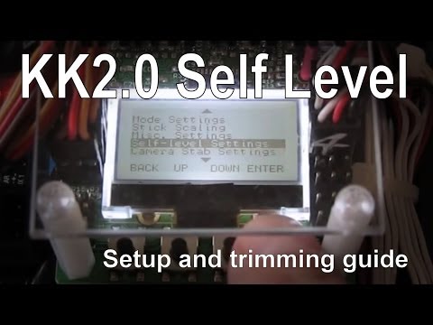 KK2.0 Self level setup, trimming and review with firmware v1.6 - UCp1vASX-fg959vRc1xowqpw