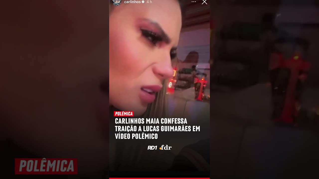 Carlinhos Maia confessa traição a Lucas Guimarães em vídeo polêmico