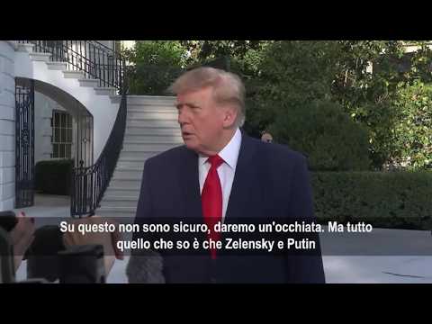 Trump: Zelensky e Putin devono incontrarsi e porre fine a questa ridicola guerra