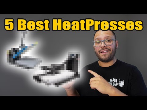 5 Best Heat Presses For Your Tshirt Business Ranked