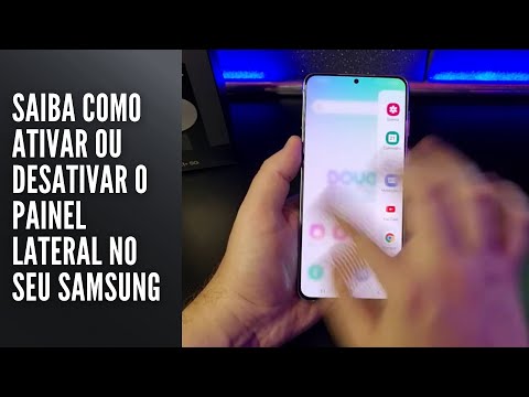 Saiba como ativar ou desativar o painel lateral no seu Samsung