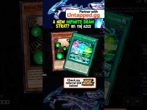 ホビーの動画サムネイル - THIS GUY FOUND A WAY TO INFINITELY DRAW CARDS ‼️ #yugioh #anime #masterduel #funny #meme