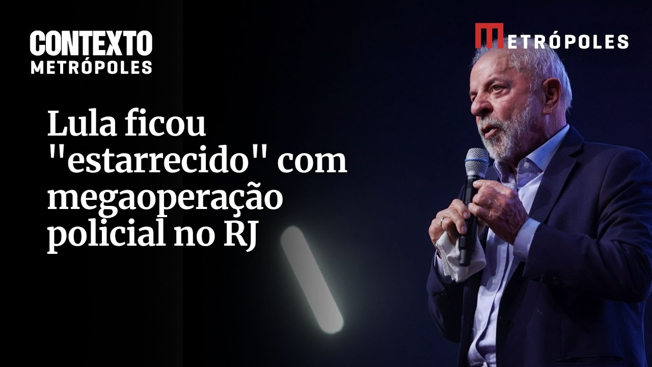 Lula ficou estarrecido com megaoperação policial no RJ revela Lewandowski