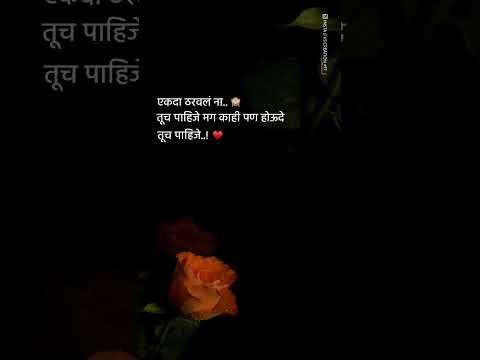 एकदा ठरवलं ना... #short #ytshorts #love #explore #status #marathi #shayari #trending #viral
