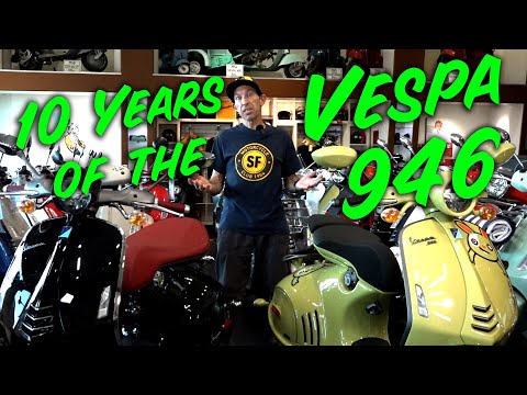 10 years of the Vespa 946