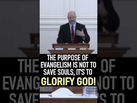 The Purpose Of Evangelism Isn't To Save Souls, But Glorify God - Pastor Patrick Hines Sermon #shorts