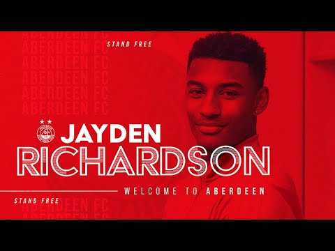 Hear from tonight's new signing - Jayden Richardson!