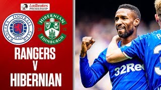 Rangers 1-0 Hibernian | Defoe Fires Ten-Man Rangers to Fifth Straight Win | Ladbrokes Premiership