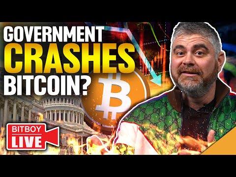 Government CRASHES Bitcoin? (SEC SUFFERS Massive Loss)