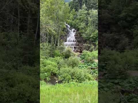 Beautiful waterfall| #waterfall #nature #shortvideo #foryou #travel #shorts #scenery