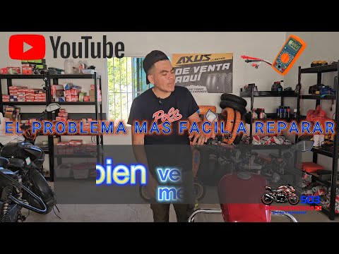 Porque mi moto no carga la bateria PROBLEMAS Y SOLUCION