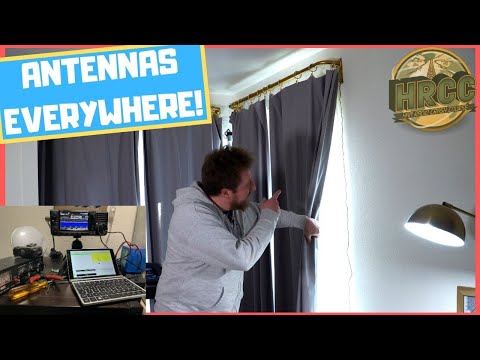 Put a BALUN On A Curtain Rod, Make An Amateur Radio Antenna