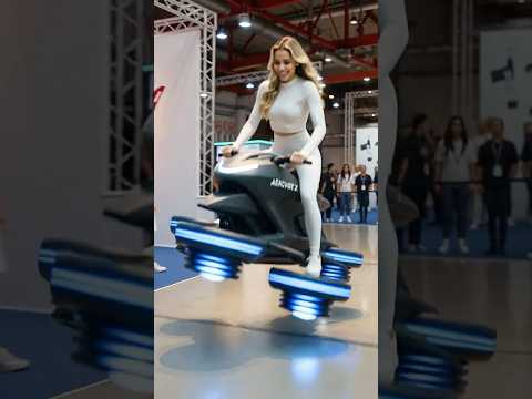 AEROVIBE X — The First AI Robotic Hover Bike Demo at IRC 2025 #AIrobot #Robotics