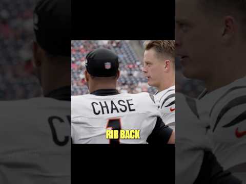 Texans helped pop Joe Burrow’s rib back into place 💀 #nfl  #nflmemes  #bengals  #joeburrow