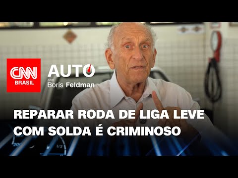 ​Reparar roda de liga leve com solda é criminoso | CNN Auto com Boris Feldman