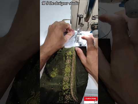 🌹 sewing tips and tricks 🌹 beautiful stone work suit neck #reel #short #video #neck #design #youtube
