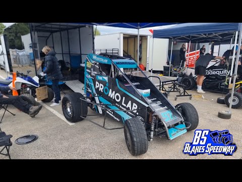 Baypark Speedway Bill Buckley Midget Classic &amp; Fireworks Meeting Pitwalk - 3rd November 2024 - dirt track racing video image