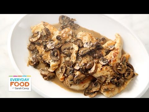 Chicken Marsala - Everyday Food with Sarah Carey - UCl0kP-Cfe-GGic7Ilnk-u_Q