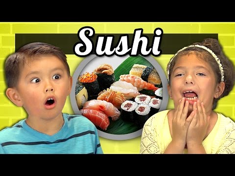 KIDS vs. FOOD #15  - SUSHI - UCHEf6T_gVq4tlW5i91ESiWg