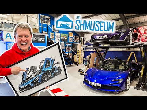 Shmee150 Transforms Museum into Dream Garage: Updates and Decor