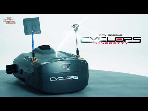 Quanum Cyclops Diversity DVR FPV Goggles - HobbyKing Product Video - UCkNMDHVq-_6aJEh2uRBbRmw