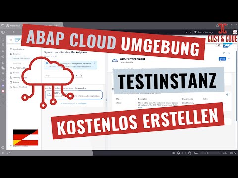 Erstellen einer Testinstanz für eine kostenlose ABAP Cloud Umgebung – Schritt für Schritt [deutsch]